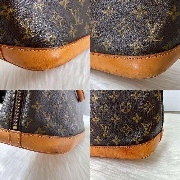 Authentic Louis Vuitton Alma Satchel Handbag Monogram VI0963 - Picture 8 of 15